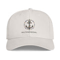 Anchor Floral Cap — "Multidimensional" Embroidered Baseball Hat
