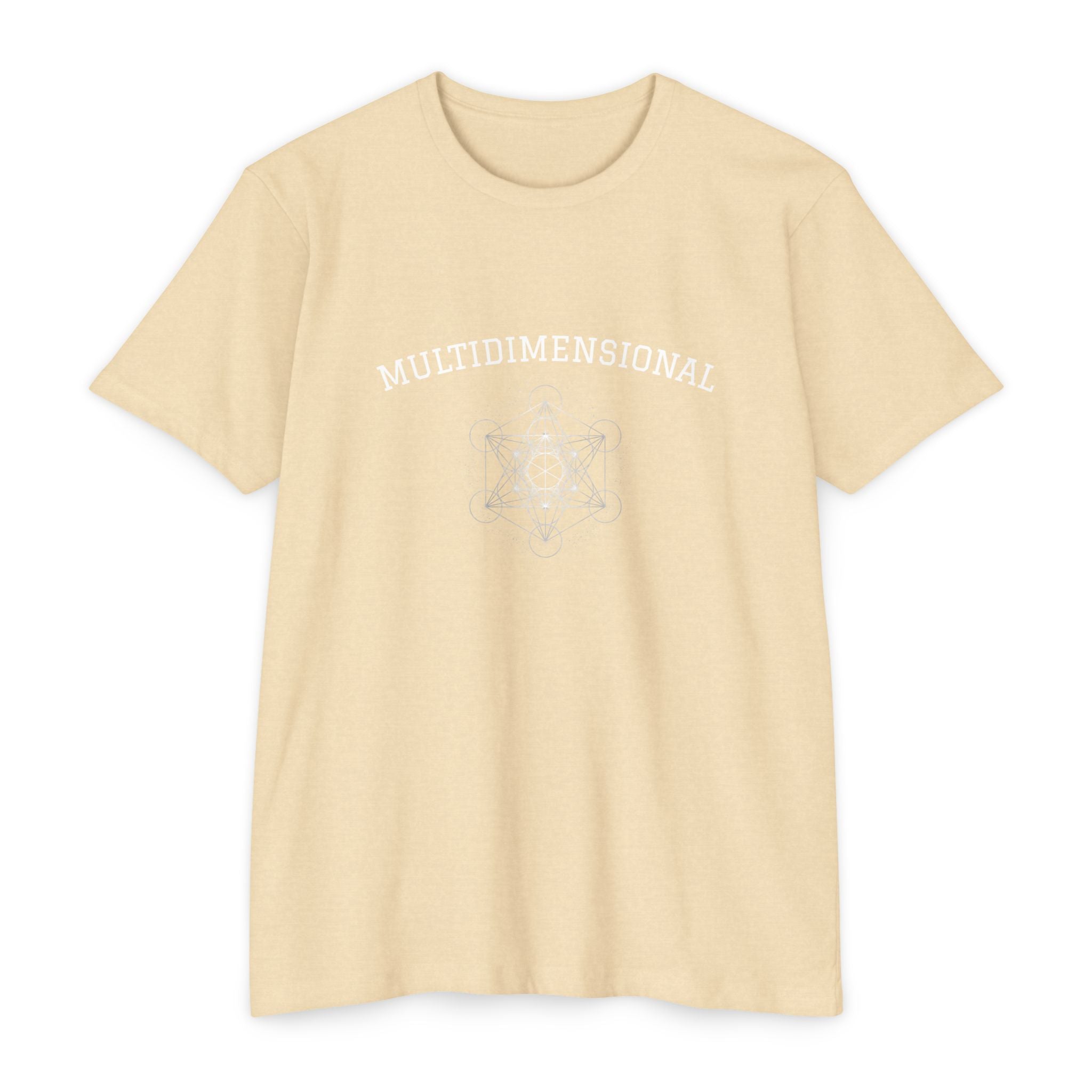 Multidimensional Star Graphic T-Shirt — Spiritual Mandala Tee