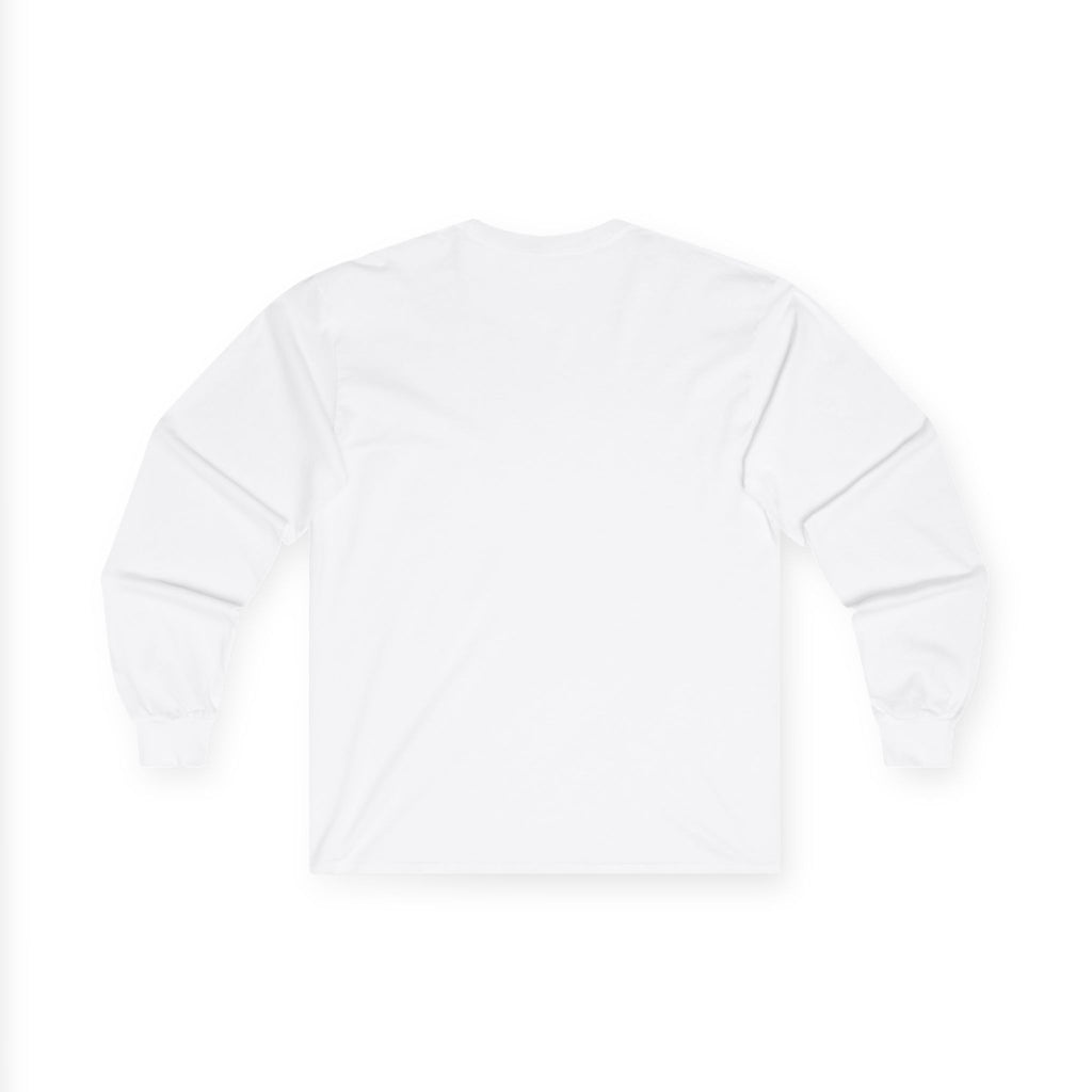 Multidimensional Sailboat Long Sleeve Tee — Cosmic Sail & Galaxy Design
