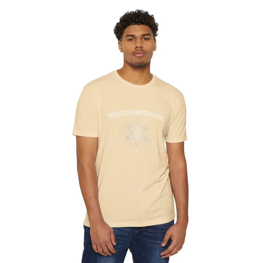 Multidimensional Star Graphic T-Shirt — Spiritual Mandala Tee