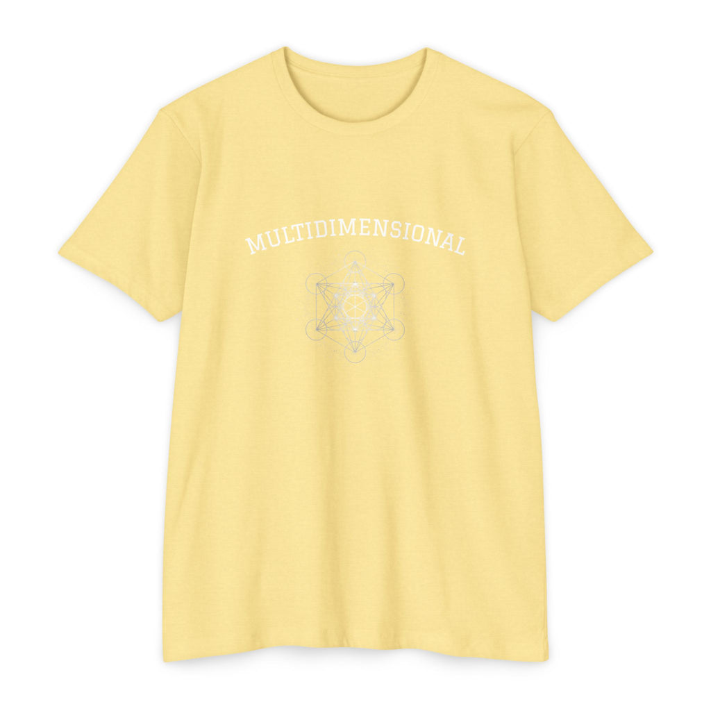 Multidimensional Star Graphic T-Shirt — Spiritual Mandala Tee