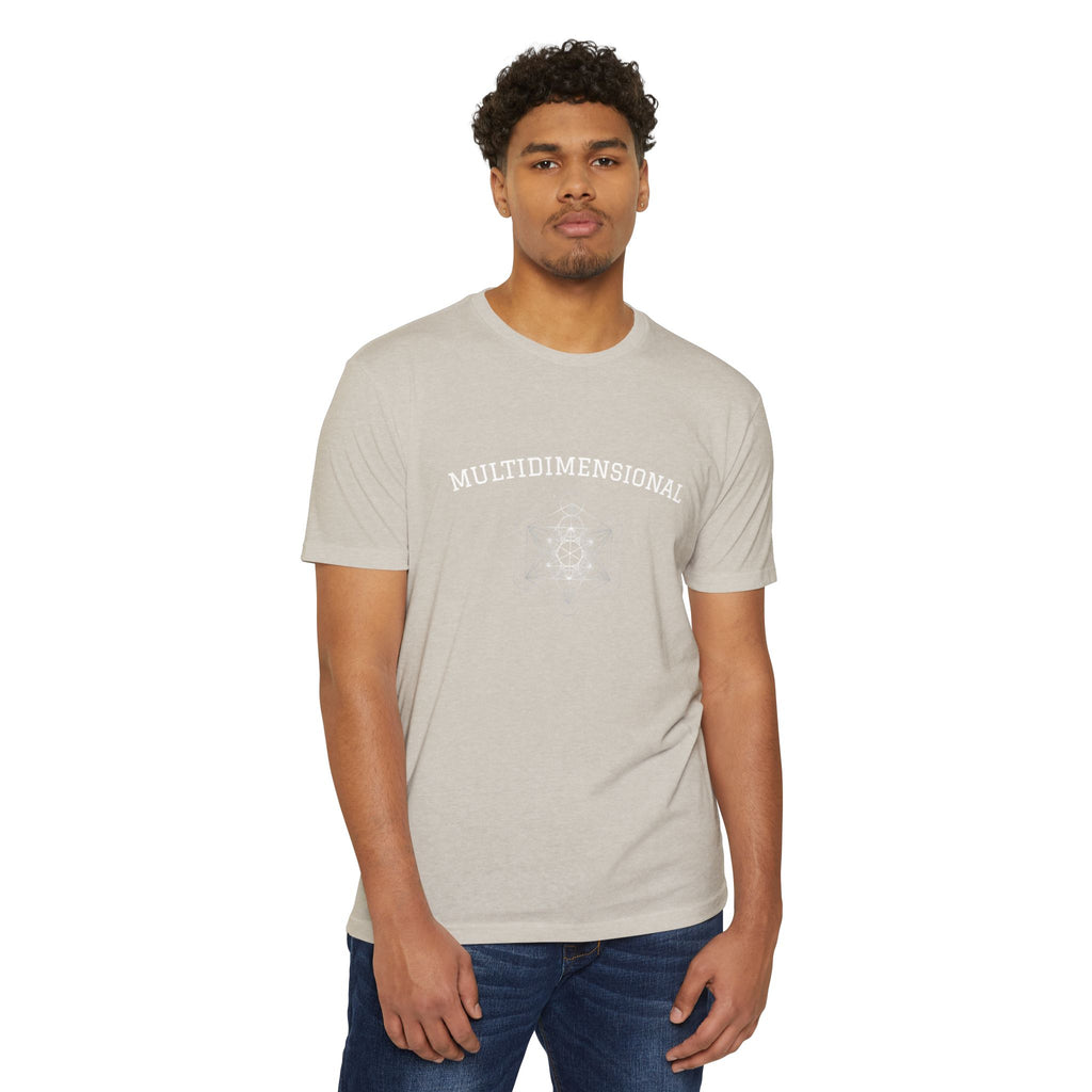Multidimensional Star Graphic T-Shirt — Spiritual Mandala Tee
