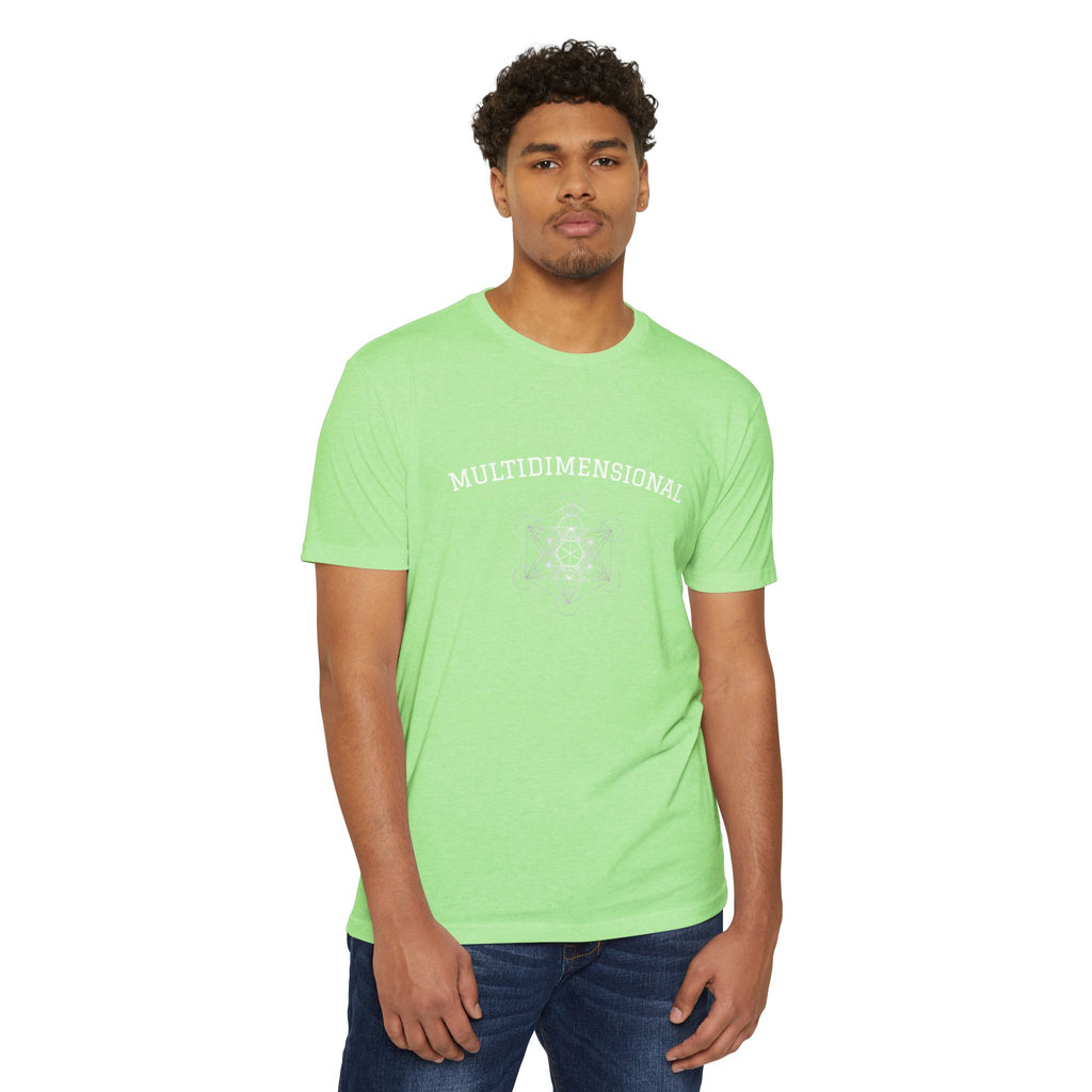 Multidimensional Star Graphic T-Shirt — Spiritual Mandala Tee