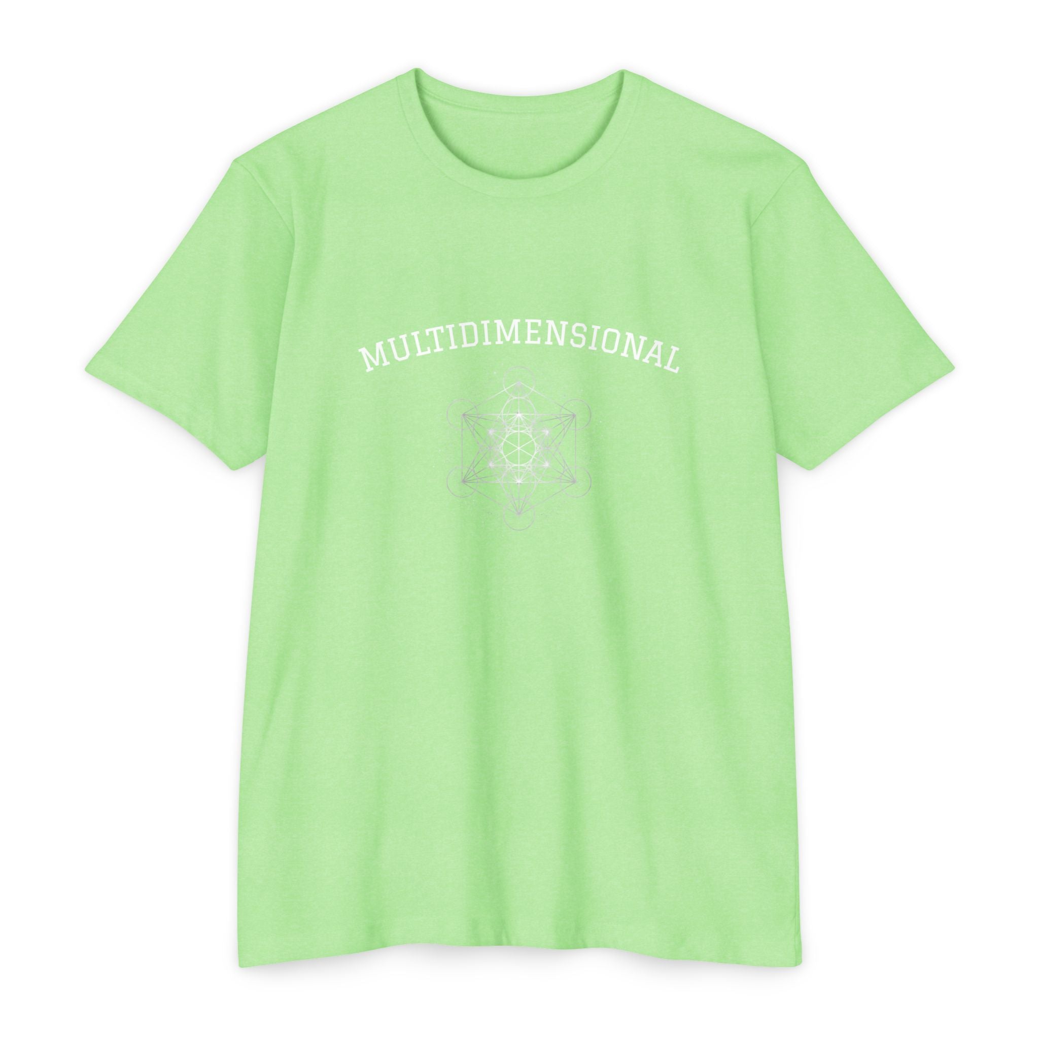 Multidimensional Star Graphic T-Shirt — Spiritual Mandala Tee