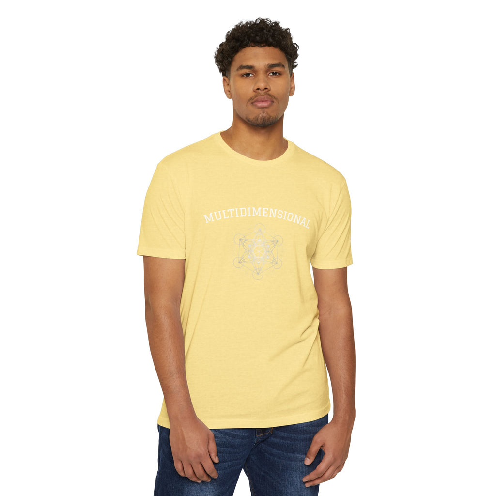Multidimensional Star Graphic T-Shirt — Spiritual Mandala Tee