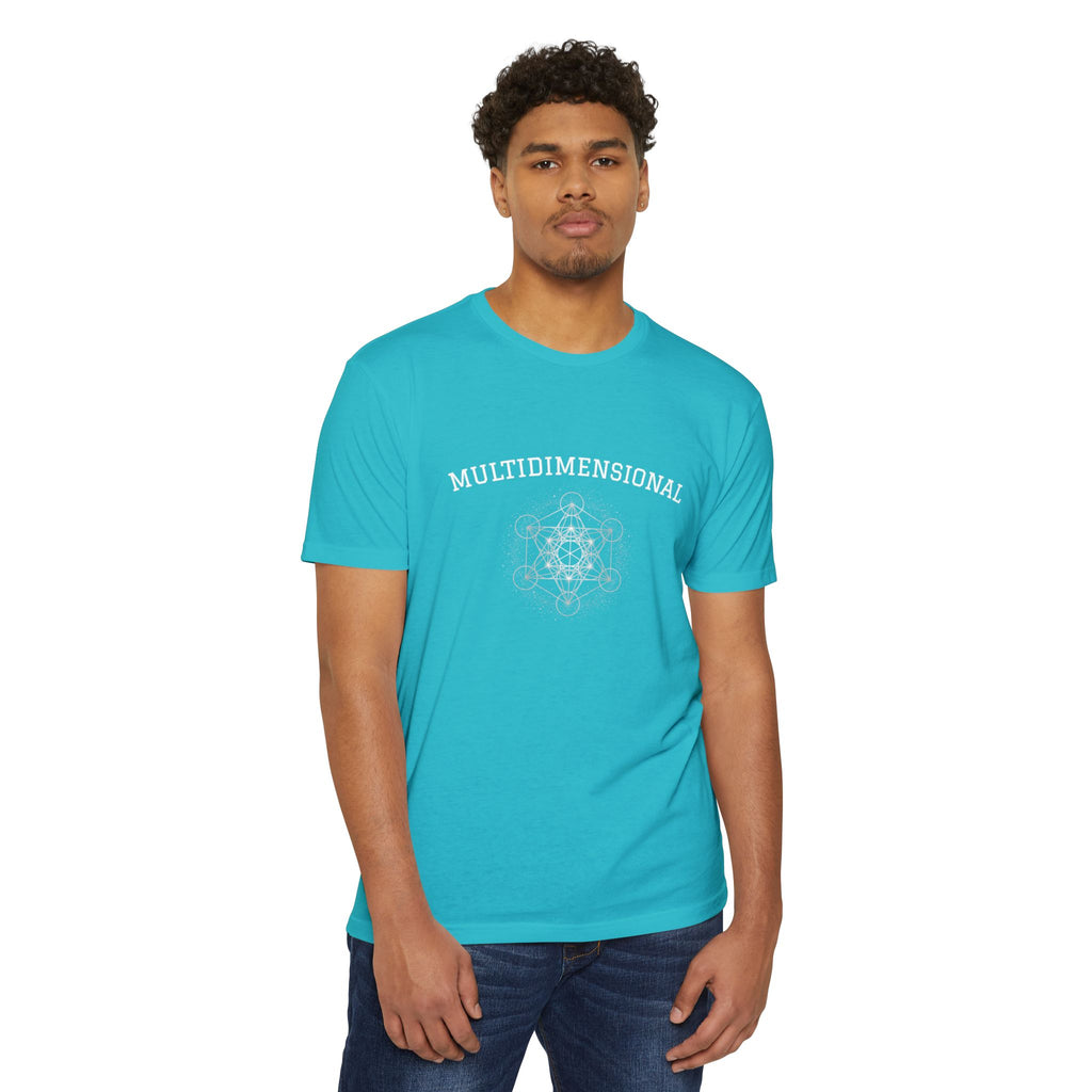 Multidimensional Star Graphic T-Shirt — Spiritual Mandala Tee
