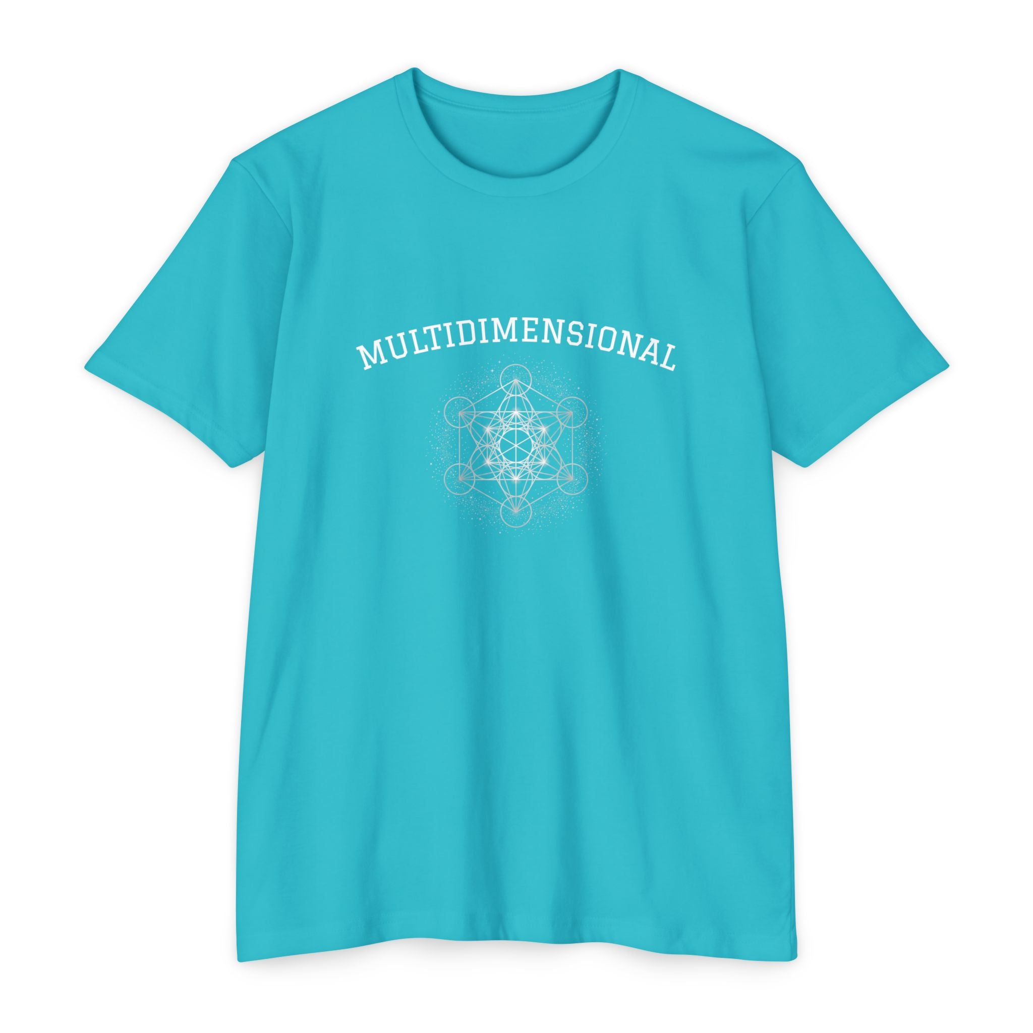 Multidimensional Star Graphic T-Shirt — Spiritual Mandala Tee